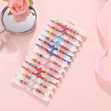 12 Pcs Crystal Water Ripple Bracelets Vintage Multilayer Cuff Bangles