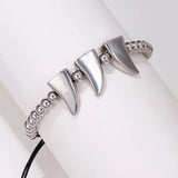 Stainless Steel Classic Horns Bracelet Fine Braiding Jewelry