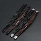Hand-woven Leather Bangles Men's Bracelet