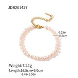 Freshwater Pearl Bracelet Bead INS Style Adjustable Hand Chain Wedding Daily