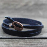 Vintage Multilayer Wrap Leather Bracelet Unisex Bangle