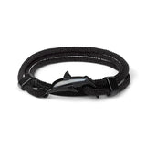 Pirate Naval Style Dolphin Whale Charm Bracelet Casual Rope Jewelry