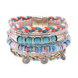 Bohemia Charm Beaded Bracelet for Women