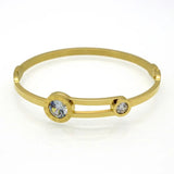 Crystal Bracelet Stainless Roman Bangles Love Jewelry