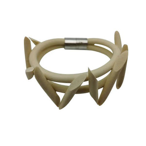 Punk Style Rubber Bracelet for Women