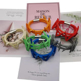 Punk Style Rubber Bracelet for Women