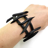 Punk Style Rubber Bracelet for Women