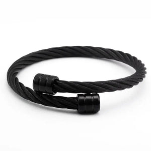 Stainless Steel Open Cuff Bangles Vintage Mesh Charm Bracelets