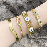 Geometric Devil's Eye Bracelet Jewelry