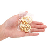 Plated Metal Keychain Ring Split Ring Key Holder