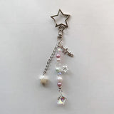 Star Key Chain Y2K Car Keychain Romantic Sweet