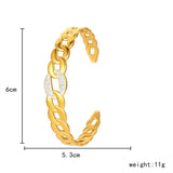 Vintage Twisted Rhinestone Bangle for Women - Adjustable Girls Jewelry
