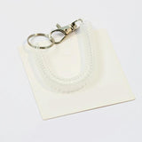 Stretch Keychain Elastic Rope with Carabiner Hook