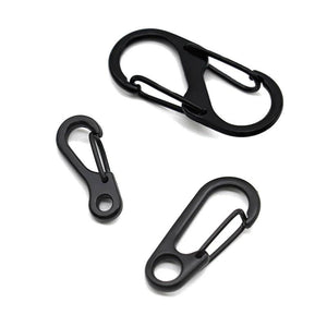 8 Shaped Key Chain Ring Holder Metal Hook S Shaped Key Rings Clasps Hook Chain