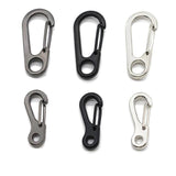8 Shaped Key Chain Ring Holder Metal Hook S Shaped Key Rings Clasps Hook Chain