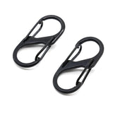 8 Shaped Key Chain Ring Holder Metal Hook S Shaped Key Rings Clasps Hook Chain