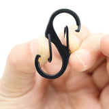 8 Shaped Key Chain Ring Holder Metal Hook S Shaped Key Rings Clasps Hook Chain