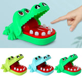 Crocodile Teeth Toys Game for Kids Creative Keychain Pendant