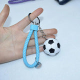 Volleyball Football Keychain Charms Bag Ball Volleyball Key Ring Holder