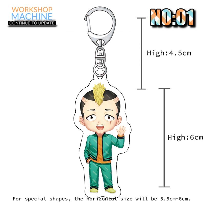 Saiki K Anime Couple Keychain Character Ornament
