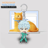 Saiki K Anime Couple Keychain Character Ornament
