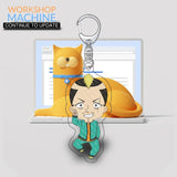 Saiki K Anime Couple Keychain Character Ornament