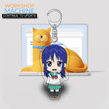 Saiki K Anime Couple Keychain Character Ornament