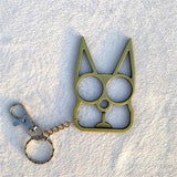 Cat Face Keychain Animal Opener Screwdriver Keyring Bag Purse Car Key Chains