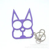 Cat Face Keychain Animal Opener Screwdriver Keyring Bag Purse Car Key Chains