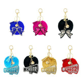 Flannel Rhinestone Keychain Pendant Small Gift Bag Accessories