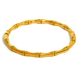 Charm Bamboo Stainless Steel Bangles Bracelets for Women