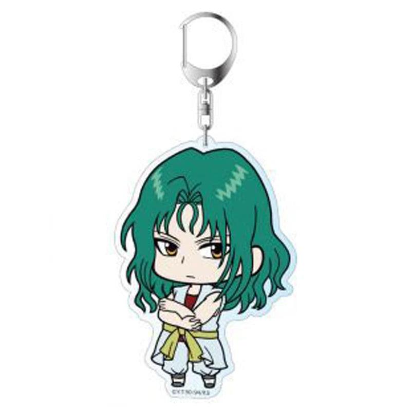 YuYu Hakusho Acrylic Keychain Kuwabara Hiei Urameshi Pendant Key Holder