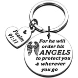 Bible Verse Key Chains Faith Keychain Inspirational Christian Jewelry
