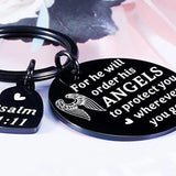 Bible Verse Key Chains Faith Keychain Inspirational Christian Jewelry
