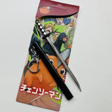 Chainsaw Man Pochita Power Keychain Saw Sickle Pendant Bag Charm Gift