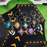 Valorant Sage Killjoy Jett Sova Cypher Keychain