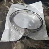 316L Stainless Steel Rooster Cuff Bracelet for Women
