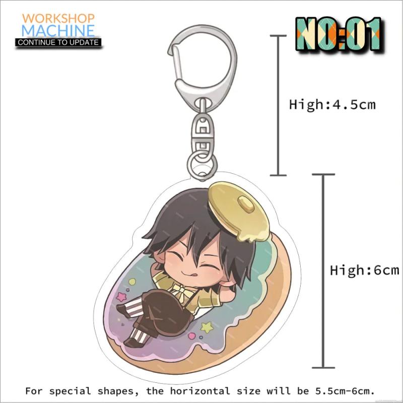 Bungo Stray Dogs Anime Couple Keychain Acrylic Gift