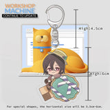 Bungo Stray Dogs Anime Couple Keychain Acrylic Gift