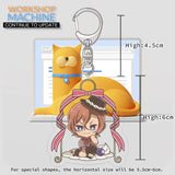 Bungo Stray Dogs Anime Couple Keychain Acrylic Gift
