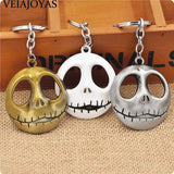 Nightmare 3D Jack Skellington Keychain Noctilucent Resin Keyring