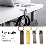 Metal Foldable Bag Hook Handbag Holder Purse Hanger Phone Holder