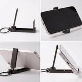 Metal Foldable Bag Hook Handbag Holder Purse Hanger Phone Holder