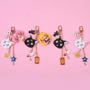 SAILOR STARS Keychain Car Pendant School Bag Ornament
