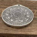 Archangel Saint Michael Asterion Seal Keychain Kabbalah Amulet