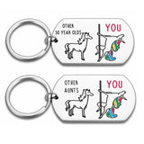 Lawyer Aunt Happy Birthday Keychain 30 Years Old Gift