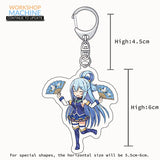 KonoSuba Couple Keychain Acrylic Gift Anime Ornament Cosplay Fans
