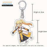 KonoSuba Couple Keychain Acrylic Gift Anime Ornament Cosplay Fans