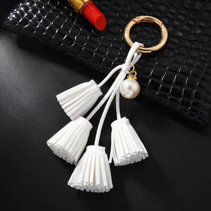 Plush Bag Pendant Velvet Tassel Keychain