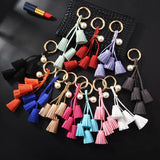 Plush Bag Pendant Velvet Tassel Keychain